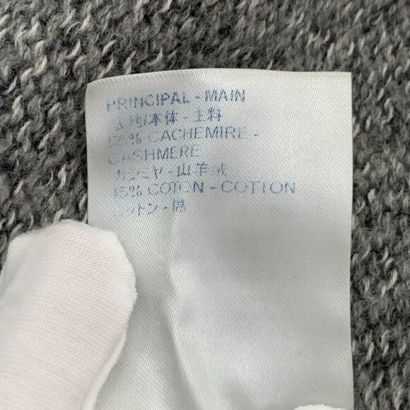 Louis Vuitton Gray Logo Print Cashmere Crewneck Knit Sweater - Picture 7 of 8